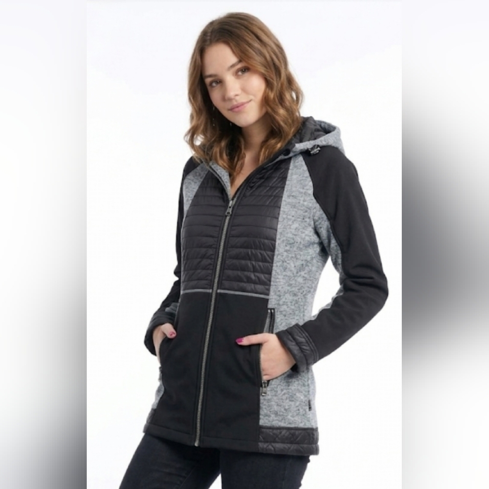 ACX Active Women’s Colorblock Hooded Zip-Up Jacket | Size M✨️
